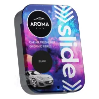 Автомобильний ароматизатор Aroma Car Organic SLIDE - Black (116903)