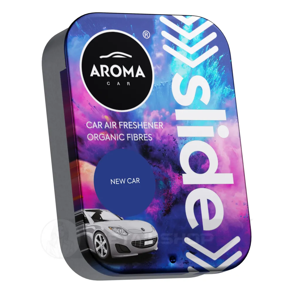 Автомобільний ароматизатор Aroma Car Organic SLIDE - New Car (116941)