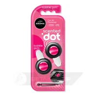 Автомобільний мембранний ароматизатор Aroma Car Scented Dot Double - Bubble Gum (120108)