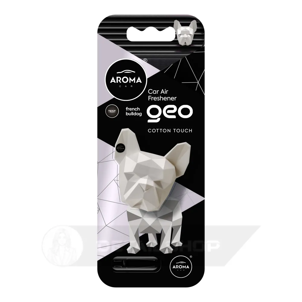 Автомобільний полімерний ароматизатор Aroma Car GEO Dog - Cotton Touch (120535)