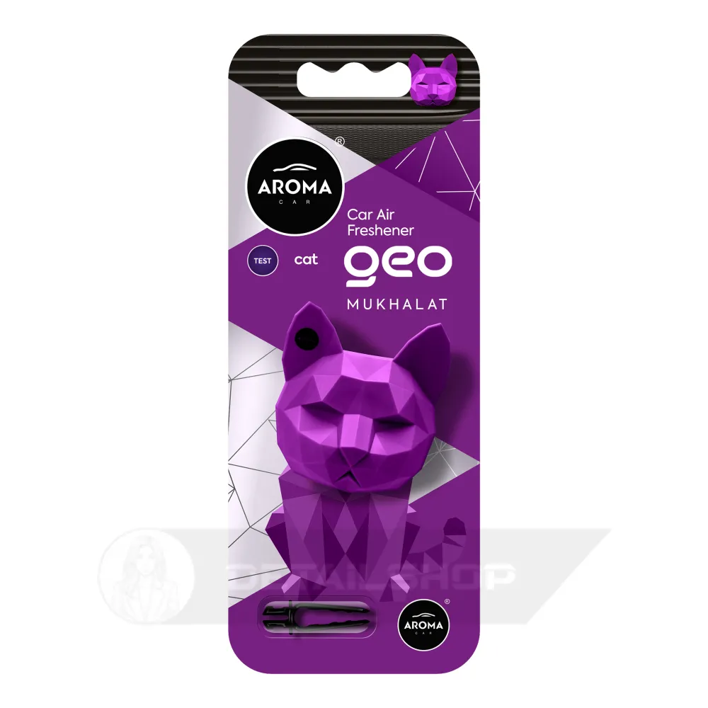 Автомобільний полімерний ароматизатор Aroma Car GEO Cat - Mukhalat (121518)
