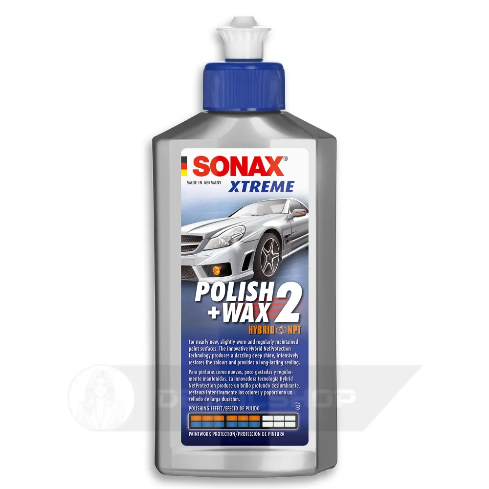 Поліроль з воском # 2 250 мл SONAX XTREME Polish + Wax 2 Hybrid NPT (207100)