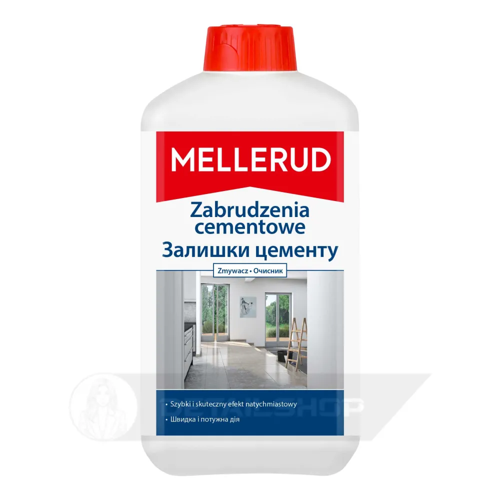 Засіб для видалення залишків цементу (Кислотний) 1 л MELLERUD (2157100004)