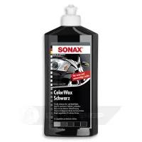 Кольоровий рідкий віск чорний 500 мл SONAX ColorWax Schwarz (298200)