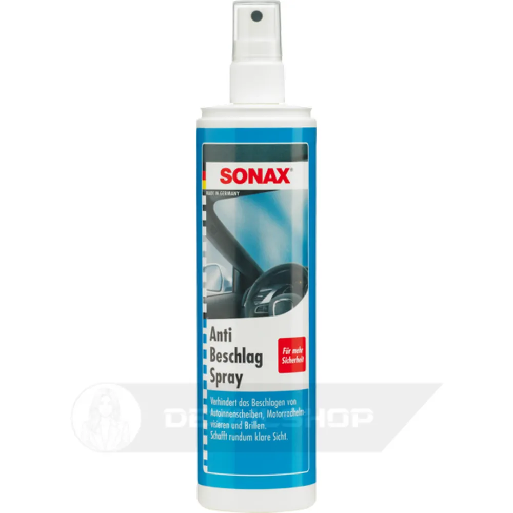 Спрей проти запотівання скла 300 мл SONAX Antibeschlagspray (355041)
