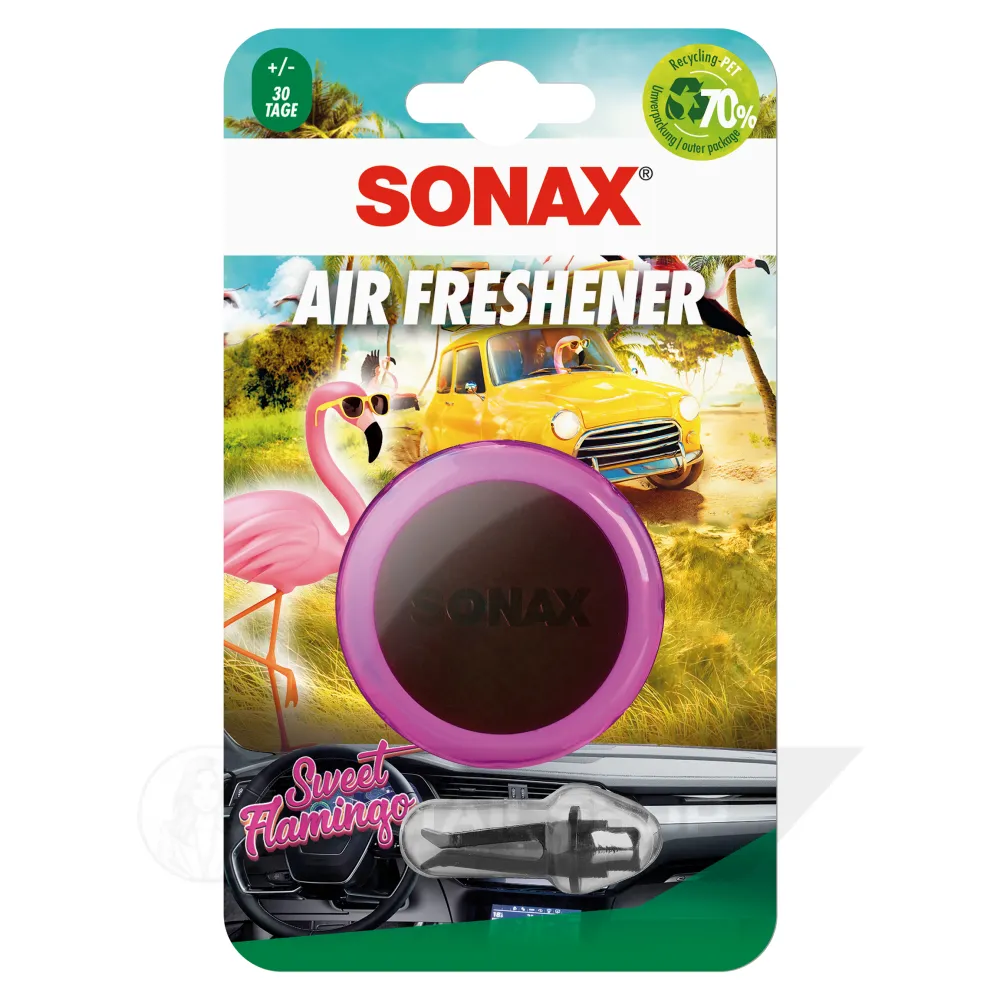 Автомобільний ароматизатор SONAX Air Freshener - Sweet Flamingo (363041)