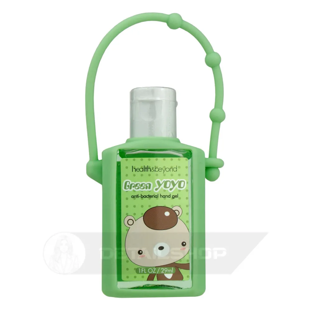 Гелевий антисептик для рук Green Yoyo м’ята Health&Beyond 29 мл (412801)