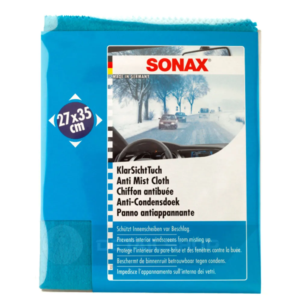 Фланелева серветка для скла 27x35 см SONAX Klarsichttuch (421100)