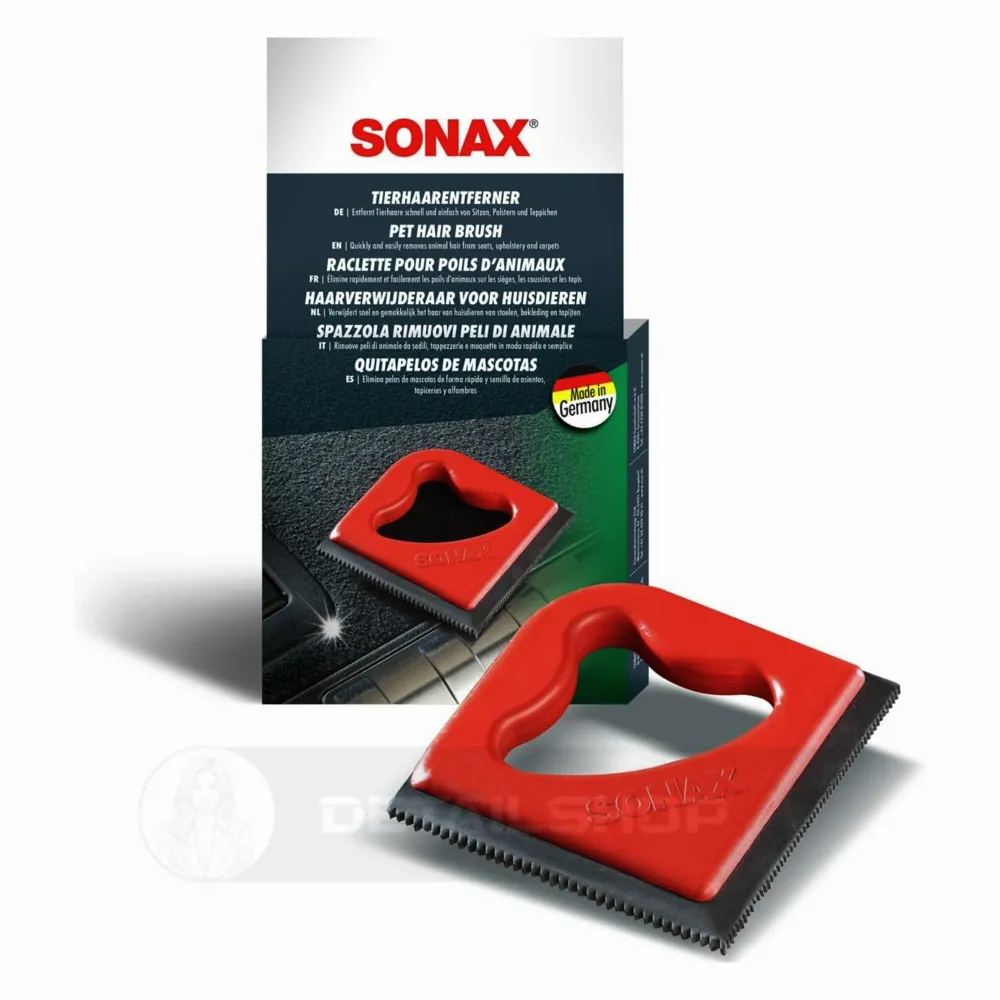 Щітка-гребінець гумова для видалення шерсті домашніх тварин SONAX TierhaarEntferner (497800)