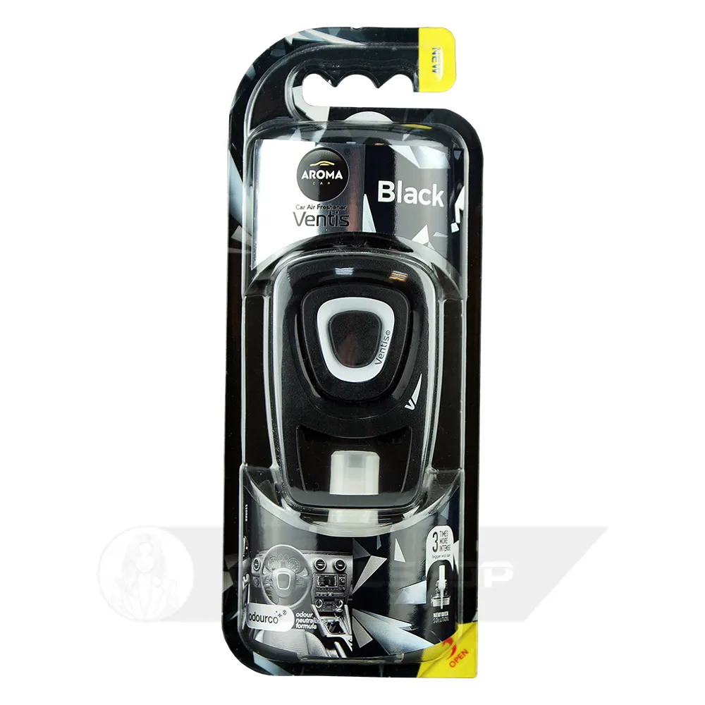 Автомобильный ароматизатор Aroma Car Ventis - Black 8 мл (631043)