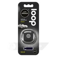 Автомобільний ароматизатор Aroma Car Loop Gel - Black (631135)