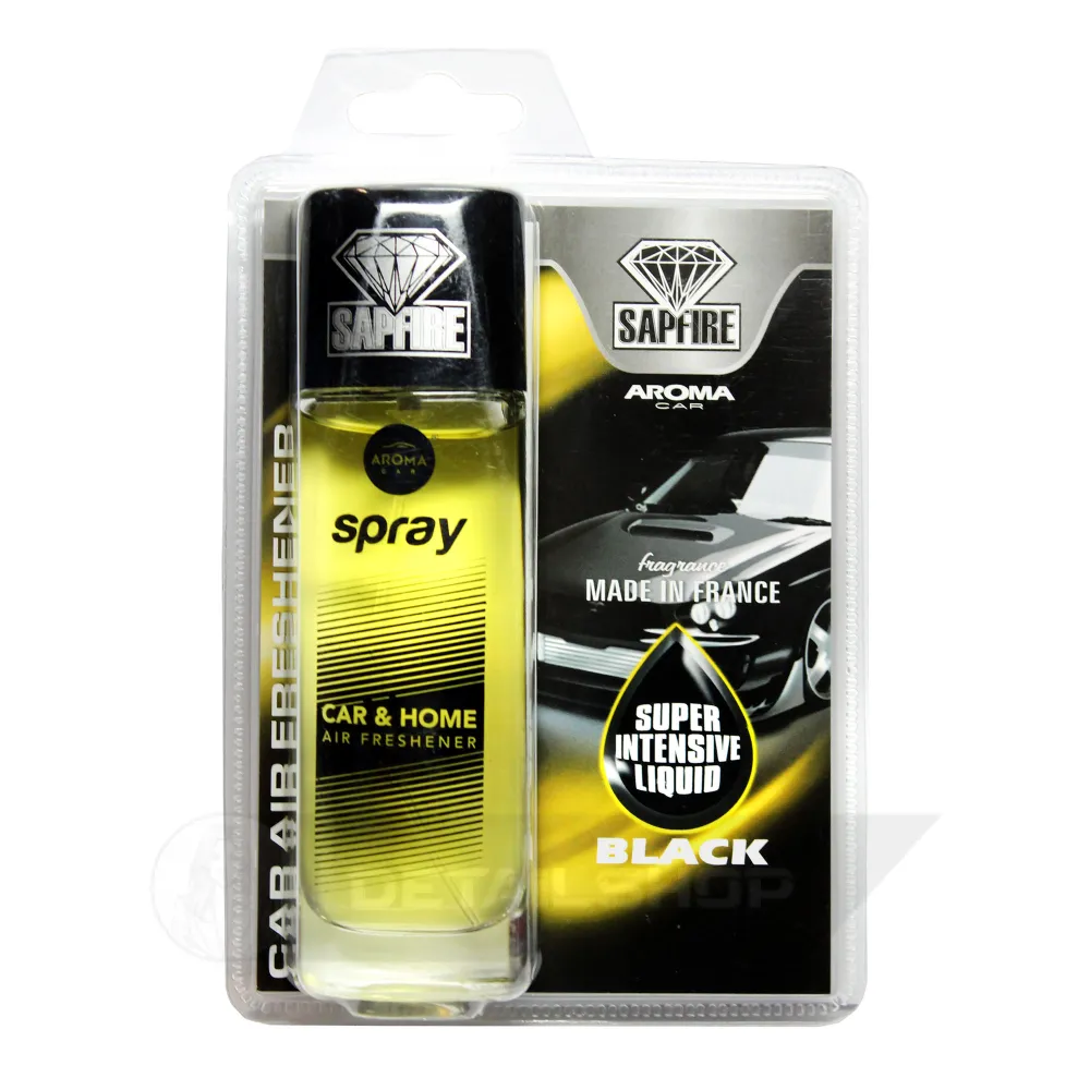 Автомобільний ароматизатор SAPFIRE Aroma Car Pump Spray Classic - Black 50 мл (631869)