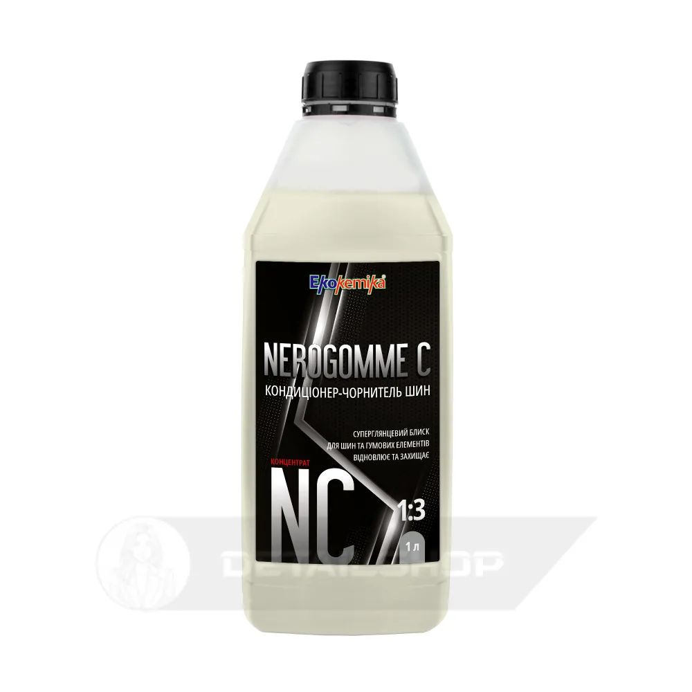 Кондиціонер-чорнитель шин 1 л Ekokemika Pro Line NEROGOMME CONCENTRAT 1:3 (780347)