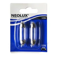 Лампа автомобільна сигнальна NEOLUX Standard C10W N264-02B 2 шт (780584)