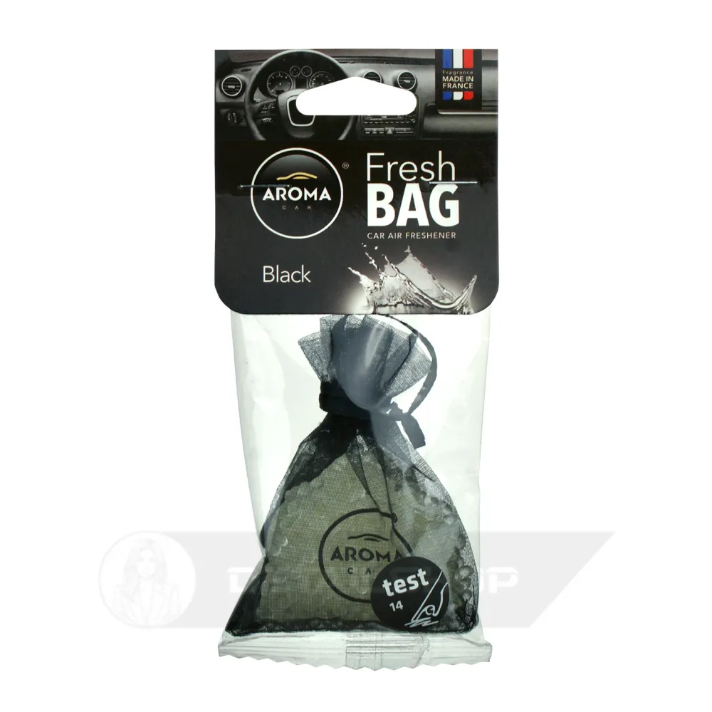 Автомобільний ароматизатор Aroma Car Fresh Bag - Black 20 гр (830269)