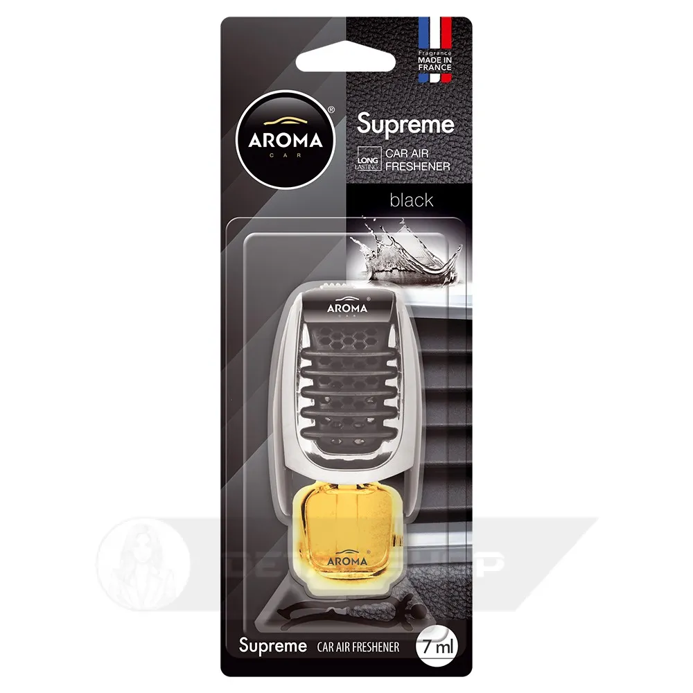 Автомобильный ароматизатор Aroma Car Supreme - Black 7 мл (830641)