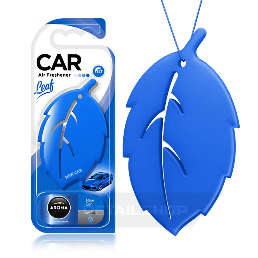 Автомобільний ароматизатор Aroma Car Leaf 3D - New Car (831297)