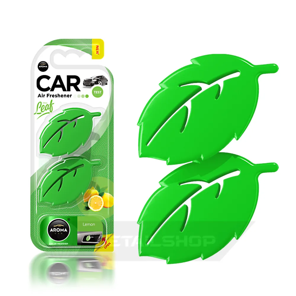 Автомобільний ароматизатор Aroma Car Leaf 3D Mini - Lemon (831341)