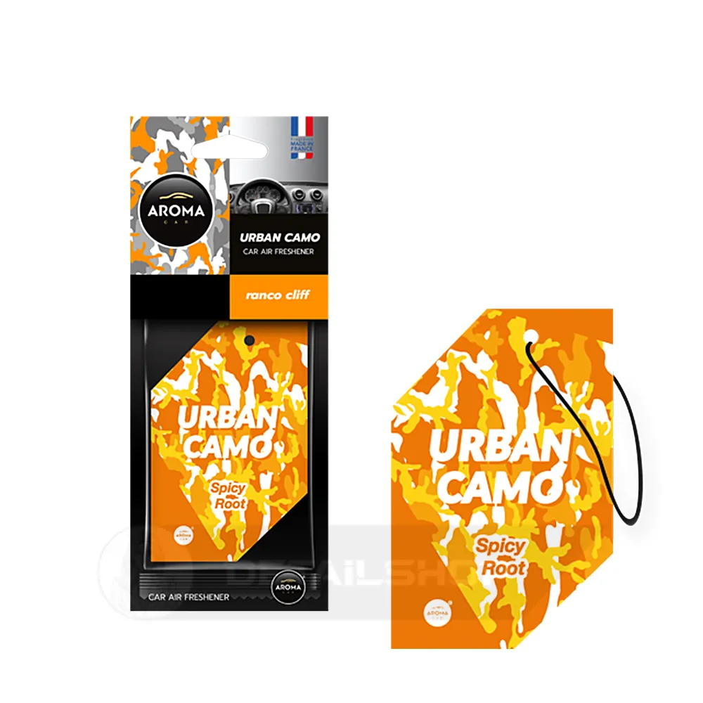 Автомобильный ароматизатор Aroma Car Urban Camo - Spicy Root (831686)