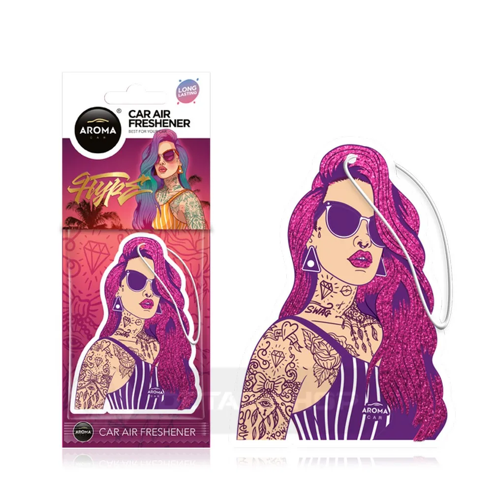 Автомобільний ароматизатор Aroma CarAroma Car Hype Girl - Pink Hair (832621)