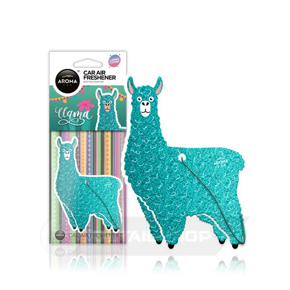 Автомобільний ароматизатор Aroma Car Glitter Series - Lama (832652)