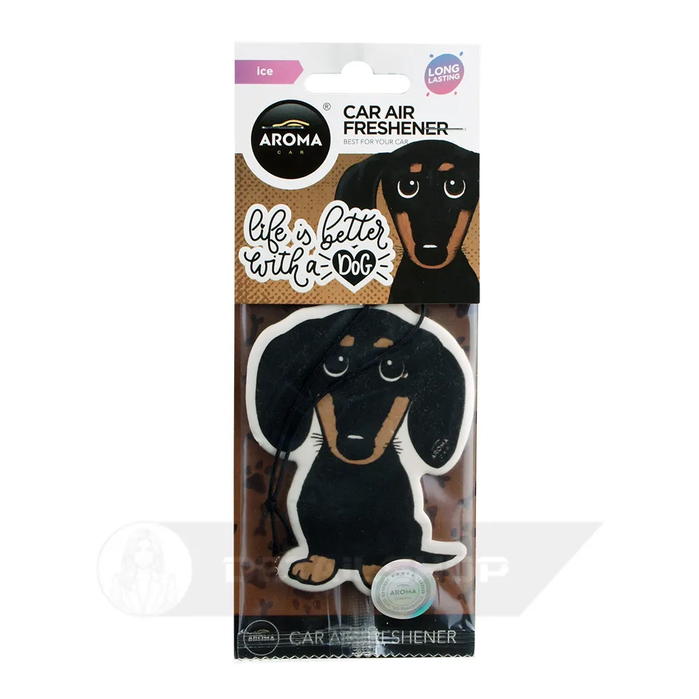 Автомобільний ароматизатор Aroma Car Sausage Dog - Ice (833949)