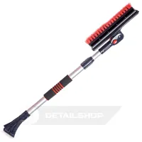 Щітка зі скребком та водозгоном на алюмінієвій телескопічній ручці з м'яким тримачем CA-85 CityUP (880856)