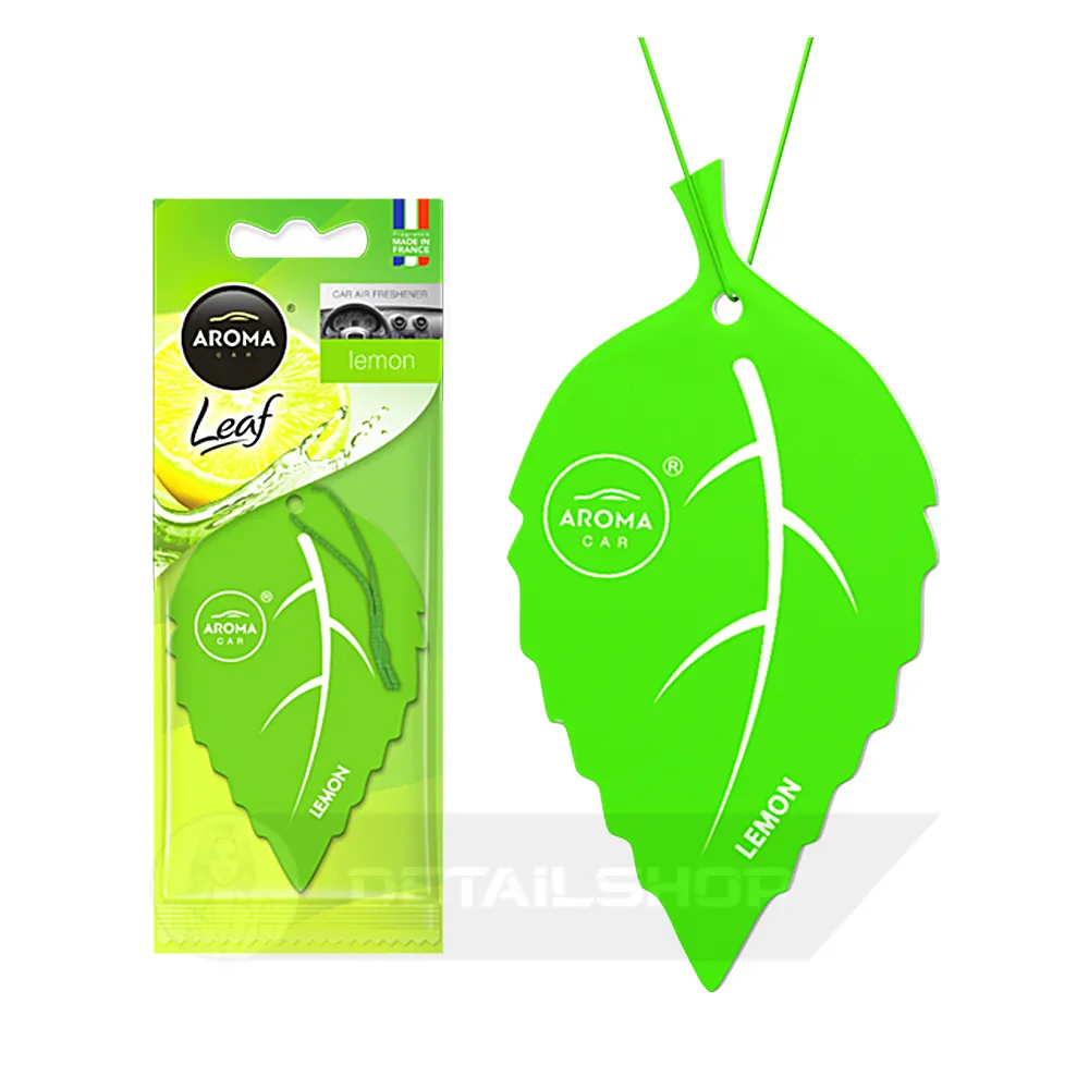 Автомобільний ароматизатор Aroma Car Leaf - Lemon (920864)