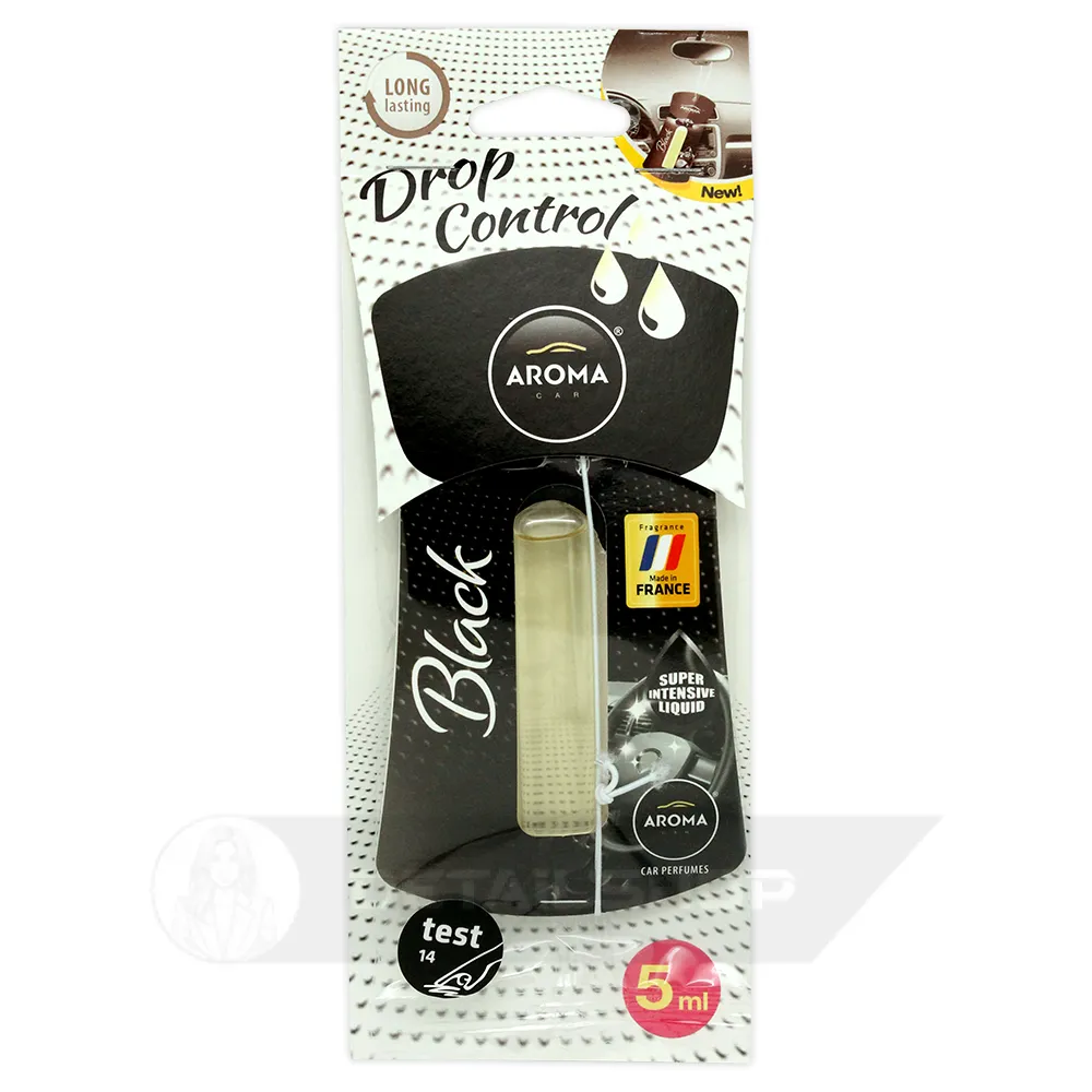 Автомобільний ароматизатор Aroma Car Drop Control - Black 5 мл (922912)