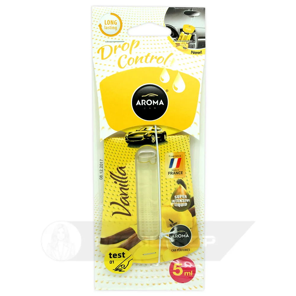 Автомобільний ароматизатор Aroma Car Drop Control - Vanilla 5 мл (922998)
