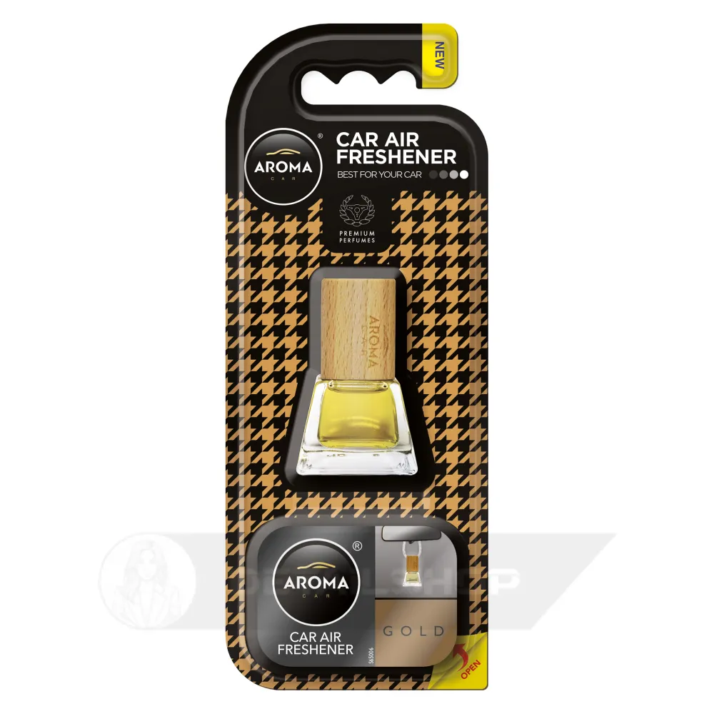 Автомобільний ароматизатор Aroma Car Prestige Wood - Gold (92530)