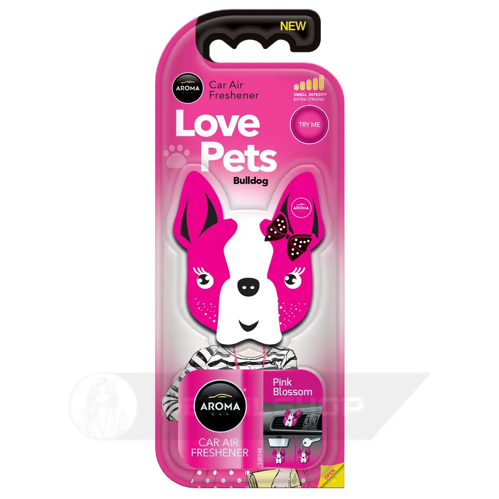 Автомобільний ароматизатор Aroma Car Dog - Pink Blossom (925630)