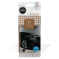 Автомобільний ароматизатор Aroma Car Prestige Card - Gold (926668)