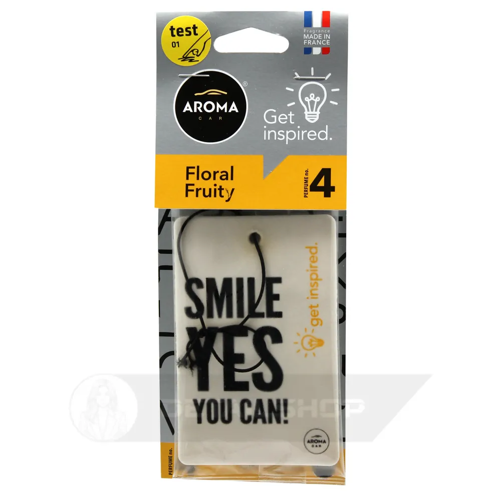 Автомобільний ароматизатор Aroma Car Get Inspired - Floral Fruity (927290)