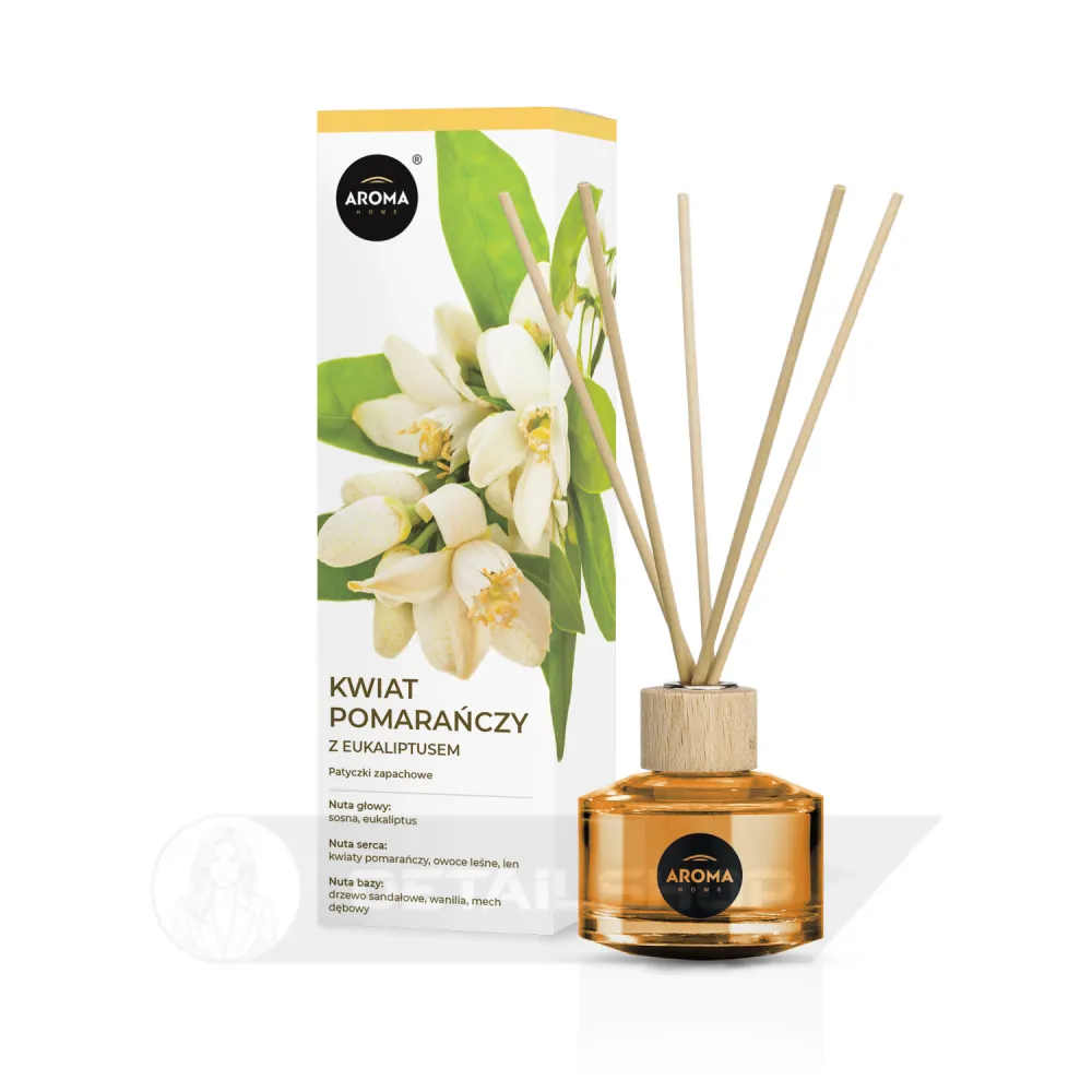 Ароматичні палички Квіти апельсину з евкаліптом 50 мл Aroma Home Basic Line Orange Flowers with Eucalyptus (927665)