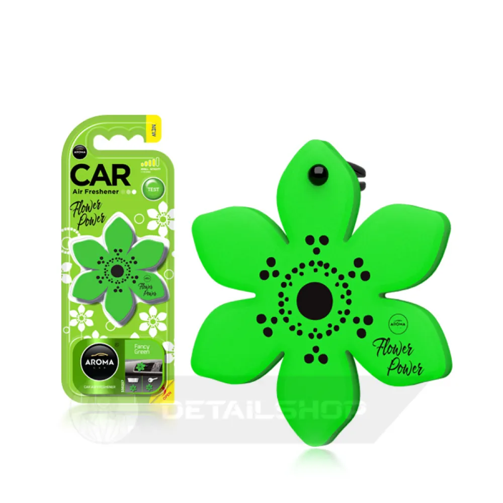 Автомобільний ароматизатор Aroma Car Flower - Fancy Green (925586)