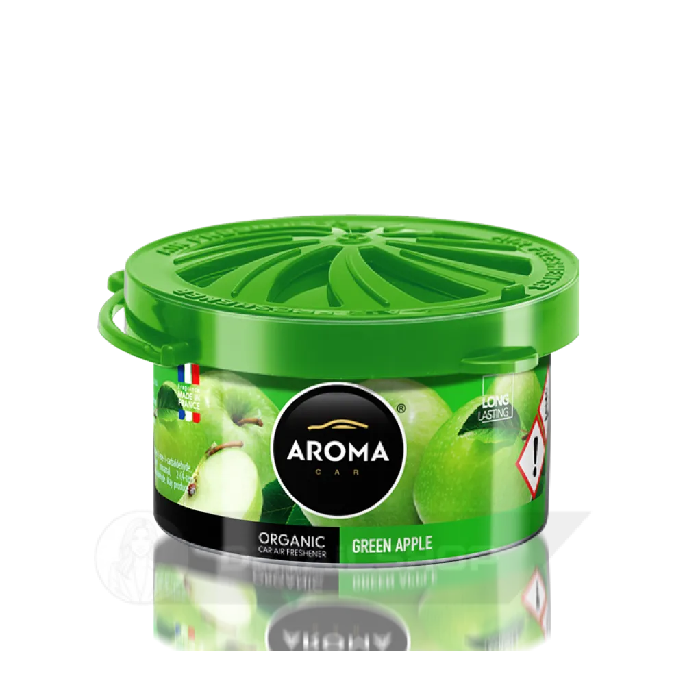 Автомобільний ароматизатор Aroma Car Organic - Green Apple (921014)