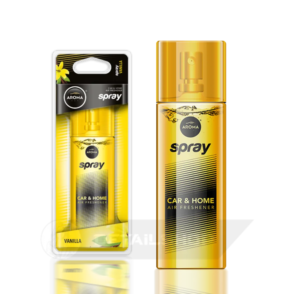 Автомобильный ароматизатор Aroma Car Pump Spray - Vanilla 50 мл (926873)