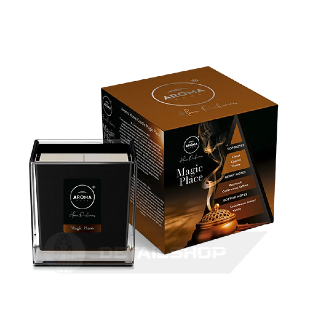 Ароматична свічка Aroma Home Black Series - Magic Place 155 г (835110)