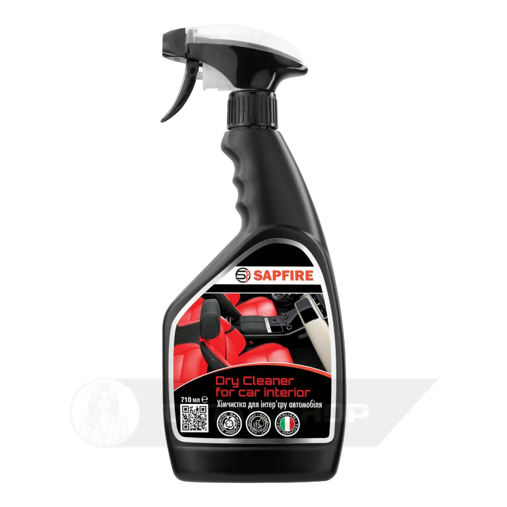 Хімчистка інтер'єру автомобіля SAPFIRE Dry Cleaner for car interior 710 мл (002647)
