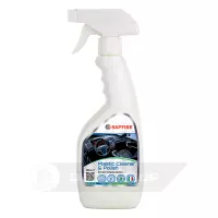 Очищувач-поліроль пластика 500 мл SAPFIRE Plastic Cleaner&Polish - яблуко (002692)