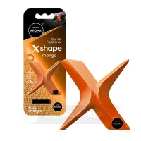 Автомобільний полімерний ароматизатор Aroma Car X Shape - Mango (108991)