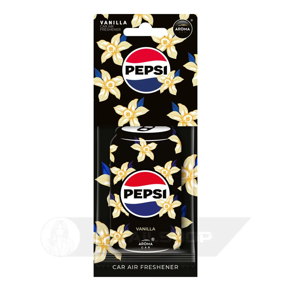 Автомобільний ароматизатор Aroma Car PEPSI Cellulose Can - Vanilla (11361)