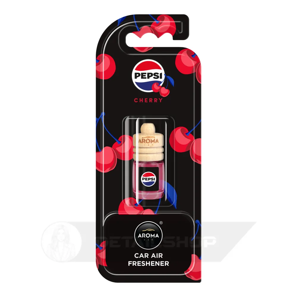 Автомобільний ароматизатор Aroma Car PEPSI Wood - Cherry (11635)