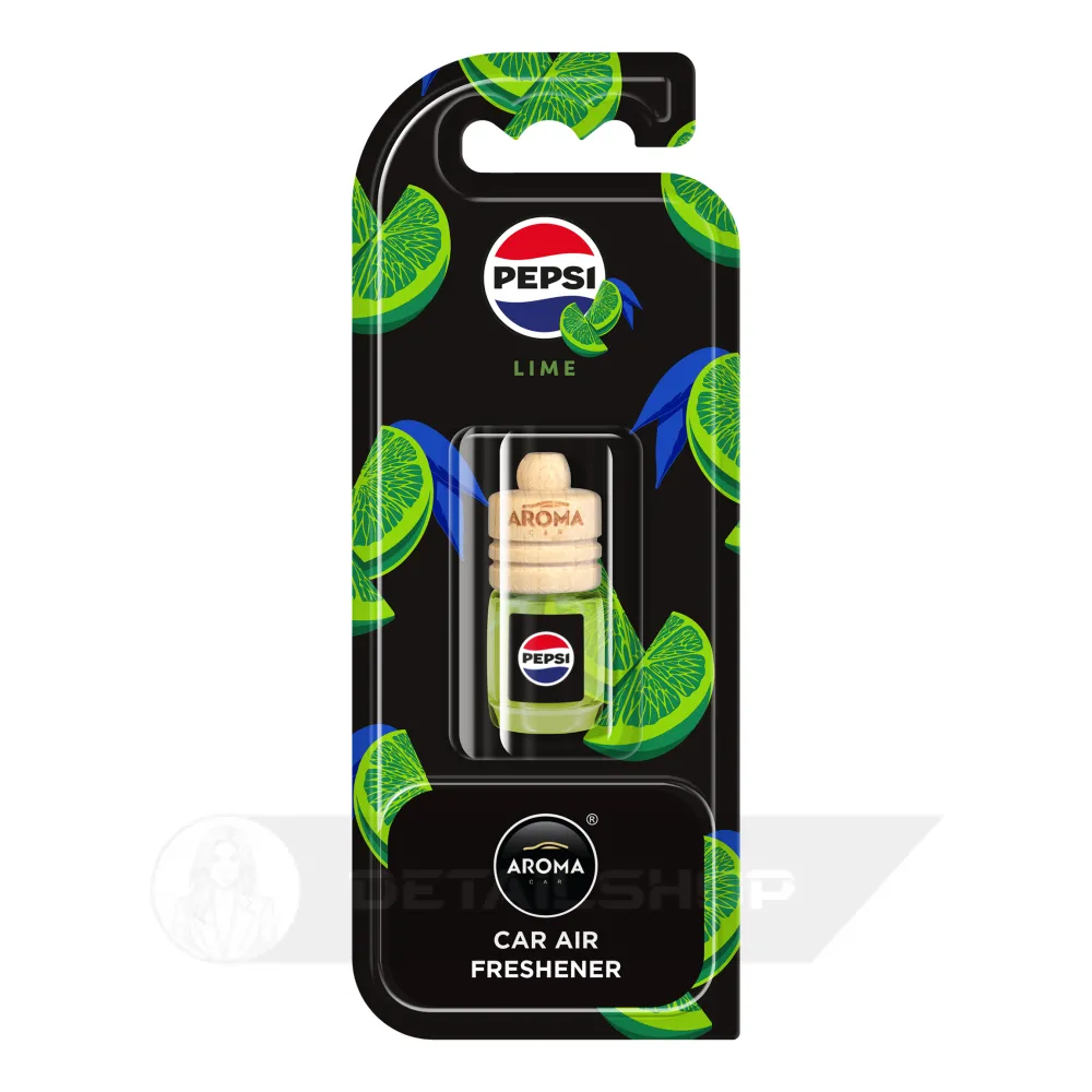 Автомобільний ароматизатор Aroma Car PEPSI Wood - Lime (11636)