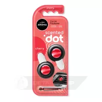 Автомобільний мембранний ароматизатор Aroma Car Scented Dot Double - Cherry (120115)