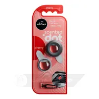 Автомобільний мембранний ароматизатор Aroma Car Scented Dot+Refill - Cherry (120351)