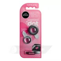 Автомобільний мембранний ароматизатор Aroma Car Scented Dot+Refill - Bubble Gum (120368)