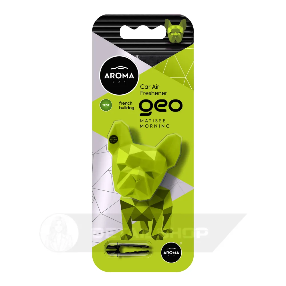 Автомобільний полімерний ароматизатор Aroma Car GEO Dog - Matisse Morning (120559)