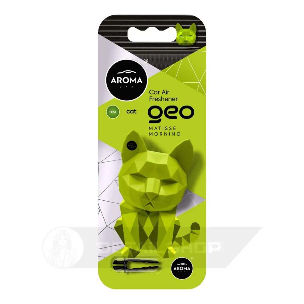 Автомобільний полімерний ароматизатор Aroma Car GEO Cat - Matisse Morning (120566)